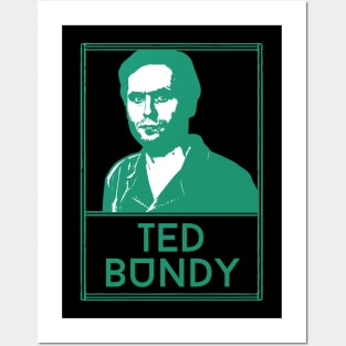 Ted bundy\\retro fan artwork Posters and Art